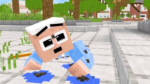 Monster School DESTINY Baby Zombie Family - Sad Story - Minecraft Animation