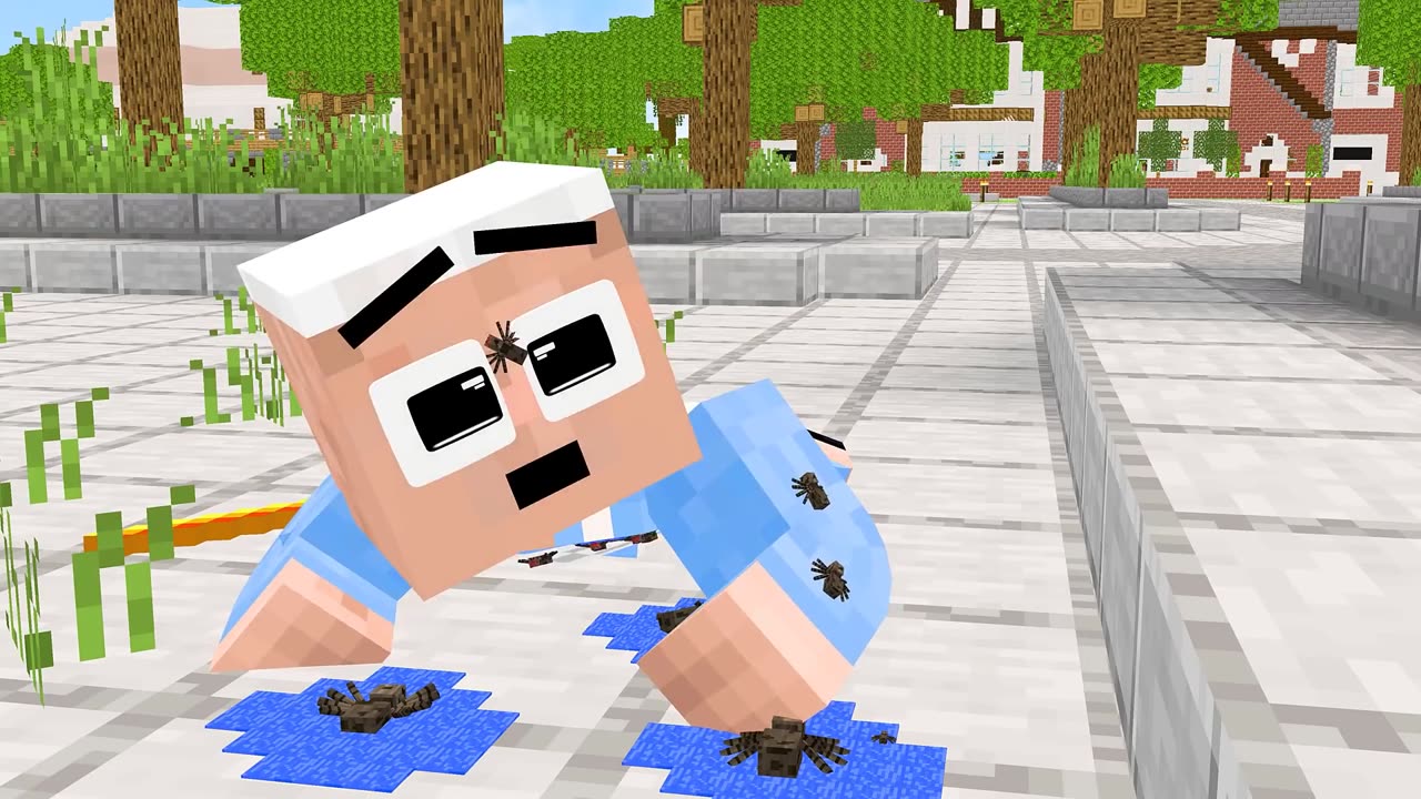 Monster School DESTINY Baby Zombie Family - Sad Story - Minecraft Animation