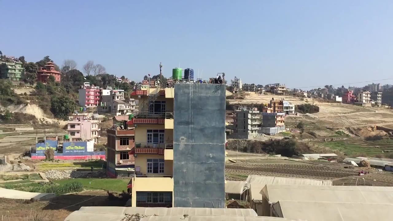View from Dhulikhel. Nepal