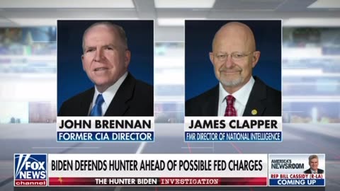 Here’s a couple of familiar faces - Clapper and Brennan