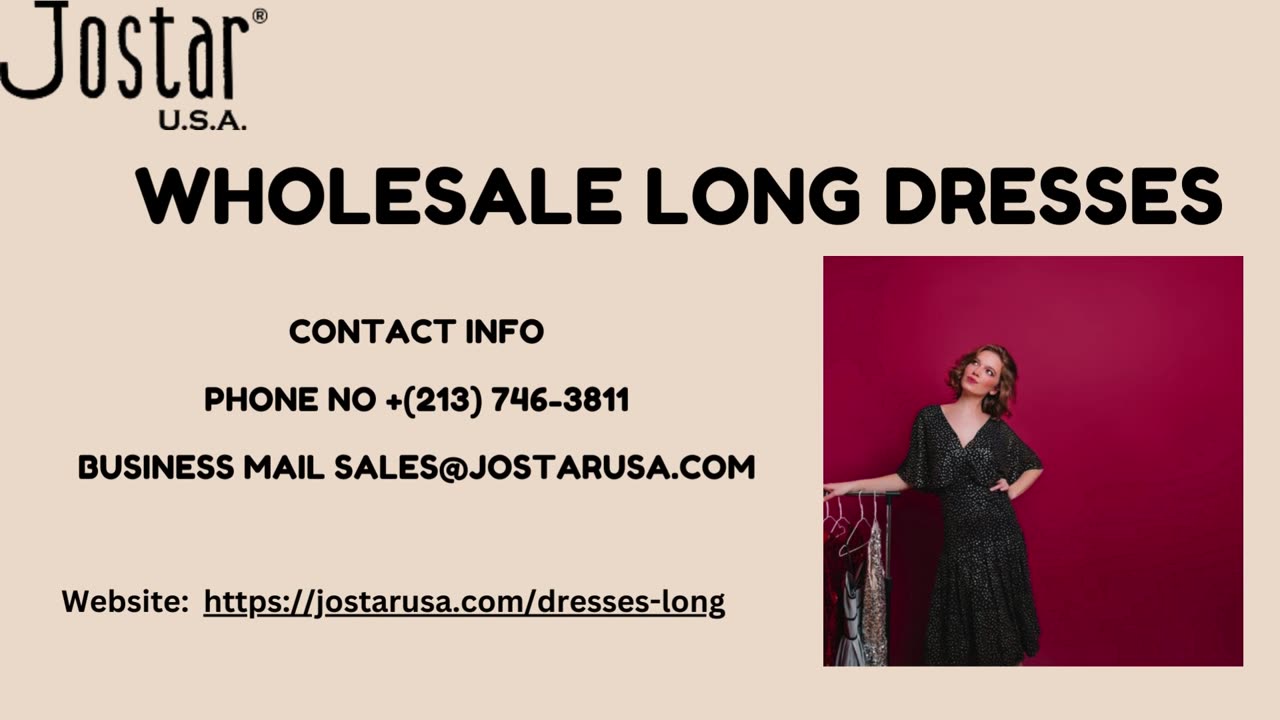 Stunning Wholesale Long Dresses – Perfect for Retailers & Boutiques