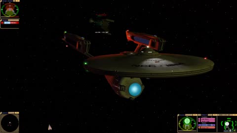 U.S.S. Excalibur vs. Romulan D7 Stormbird