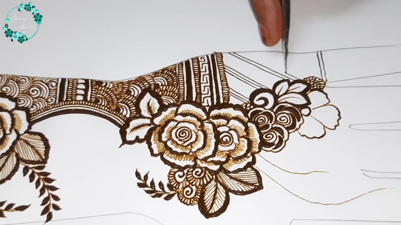Mehndi class - 30 | Beginners khud se mehndi kese lagaye | Part - 2 | Mehndi course | Mehndi Designs