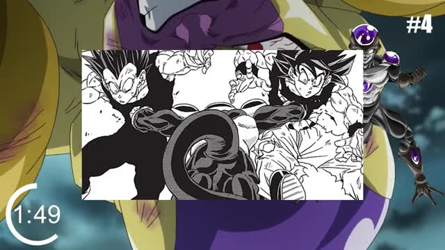 Top 5 Dragon Ball Super Characters Less than 3 Minute