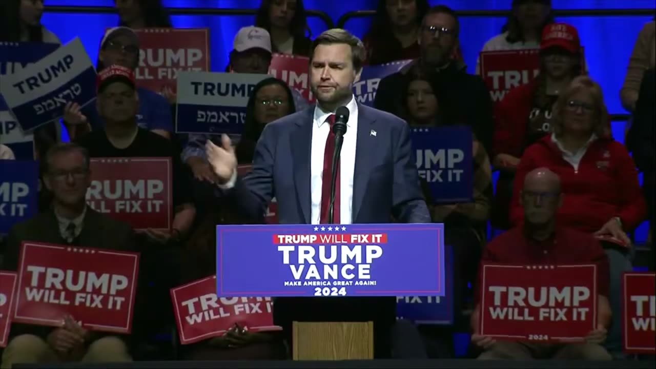 JD Vance Rally Michigan 11/4/24