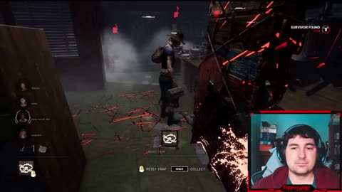 Killer pov Top Trapper Vs Sweatiest Survivors Dead By Daylight Stream Highlights part (298)