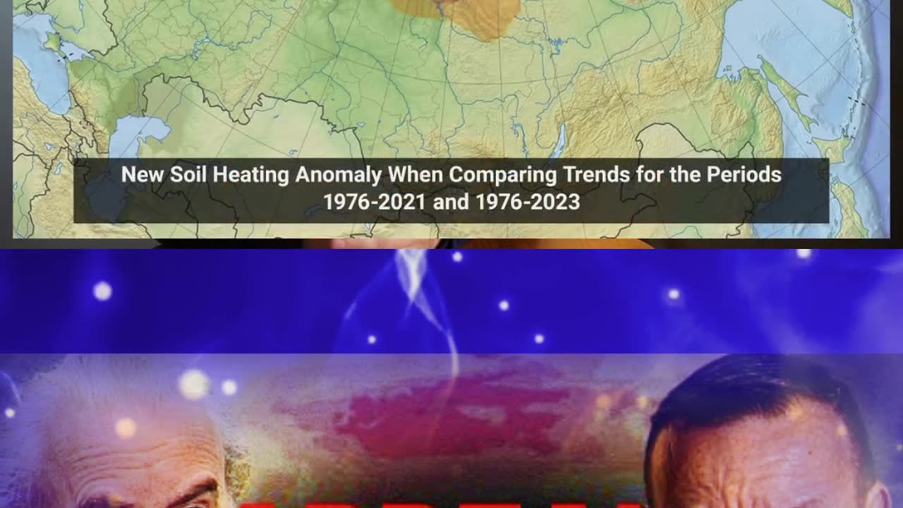 Magmatic plume in Siberia