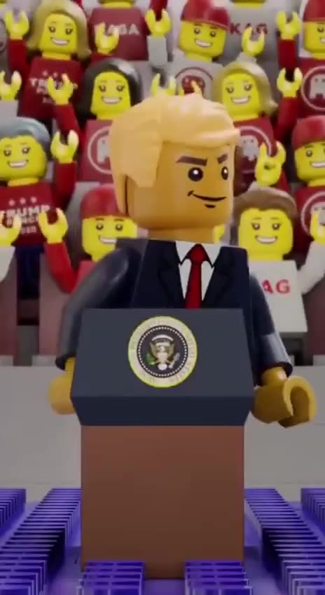 Lego Trump - The Silent Majority is Silent no More!