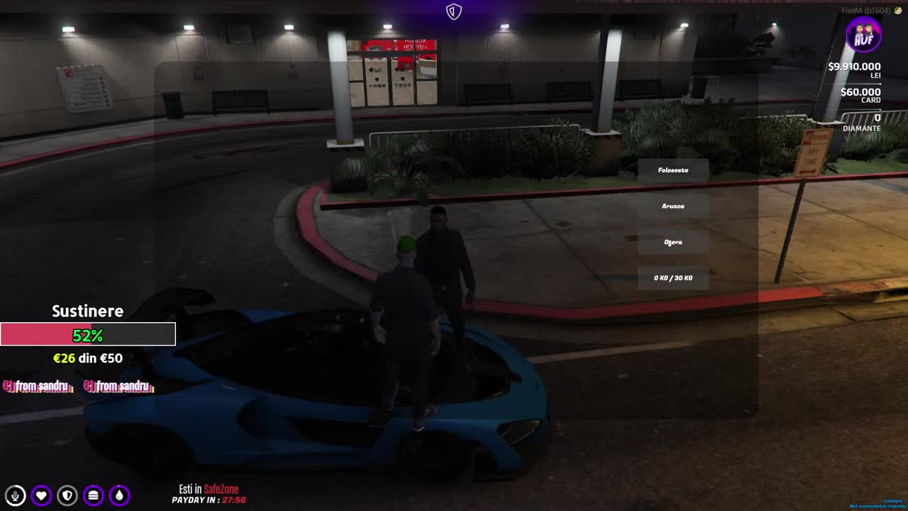 LIVE - JUCAM PE NOUL SERVER HuF Romania!!!