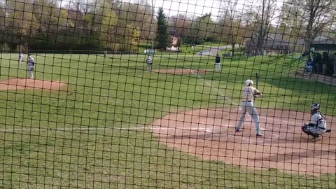 Lane at bat and run