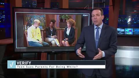 Verify Did a teen sue his parents for being born white