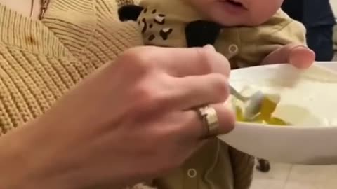 Cute baby - try not to smile challenge