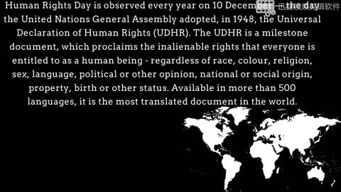 10 December | Human Rights Day