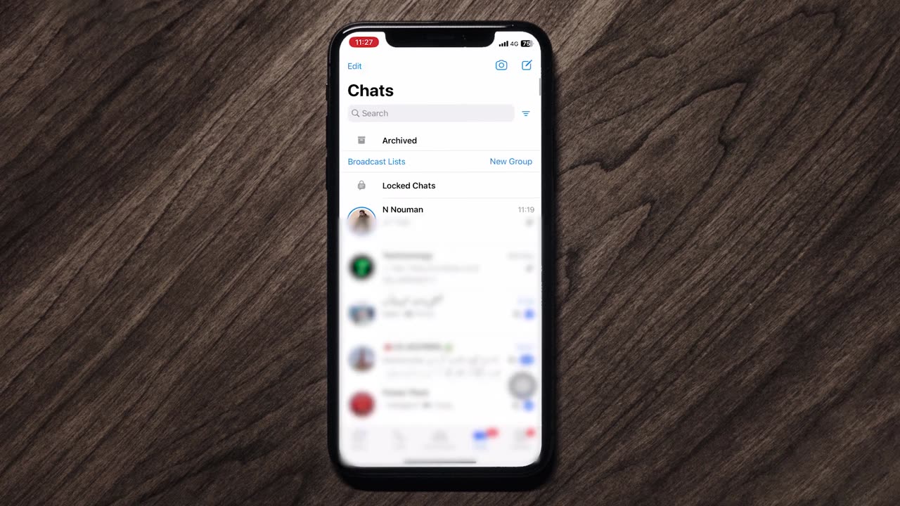 How to Lock Chat on WhatsApp in iPhone with New Chat Lock Feature - WhatsApp chat lock Kaise Kare