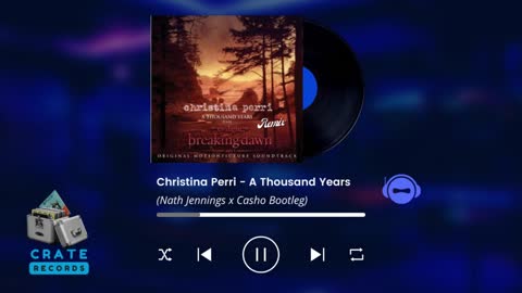 Christina Perri - A Thousand Years (Nath Jennings x Casho Bootleg) | Crate Records