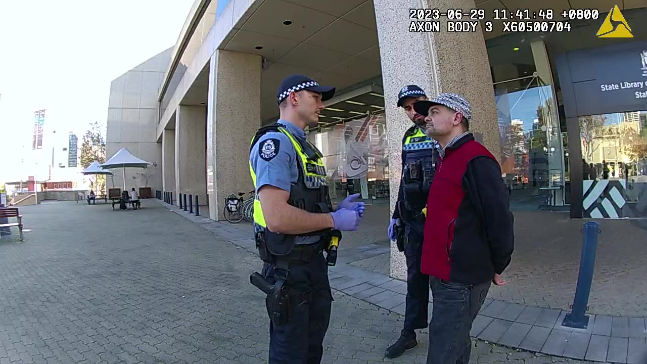 POV Camera of First Police