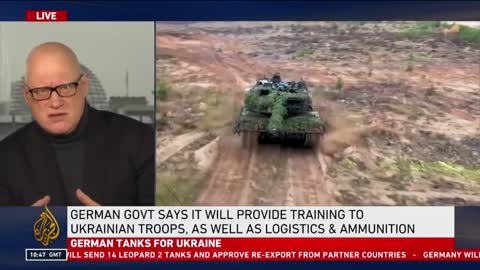 Germany confirms it will supply Ukraine with Leopard 2 battle tanks