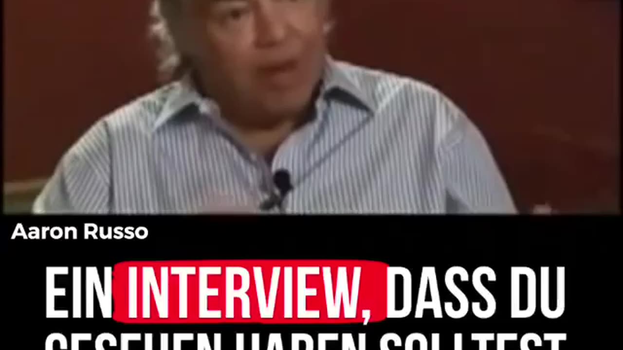 Aaron Russo - Ein Interview das du gesehen haben solltest!