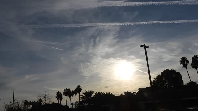 Huntington Beach Puke Sky Dec. 22, 2022