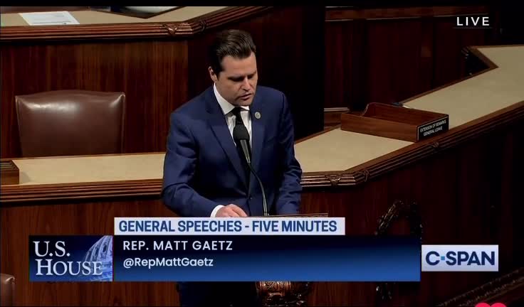 Matt Gaetz is right this proxy war is going to lead to a real war! By Design