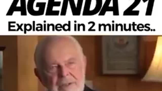 Edward Griffin explains agenda 21 in 2 minutes