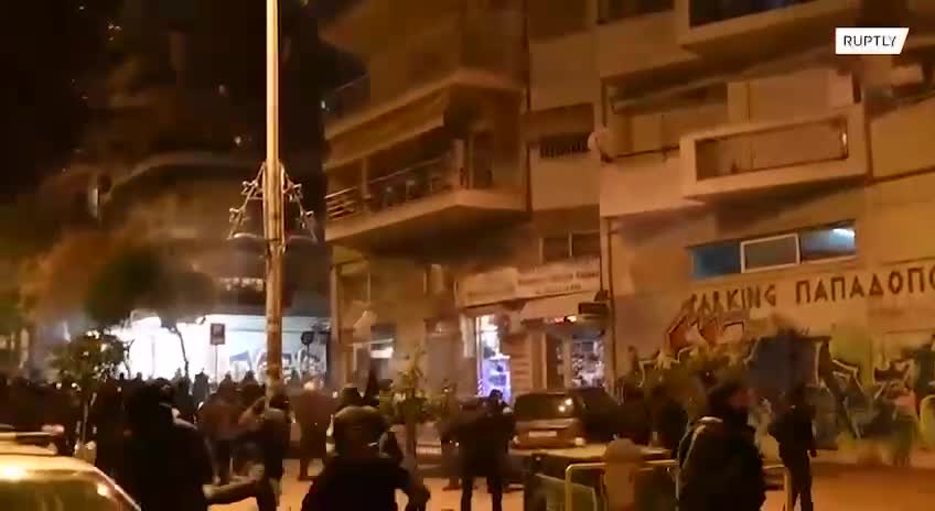 ‼️💥Сегодня ночью Греции прошли ежегодные акции протеста против жестокости полиции
