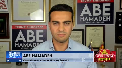 AZ Candidate For Attorney General Abe Hamadeh: Biden's Justice Department Targets Arizona Due To MAGA's Takeover