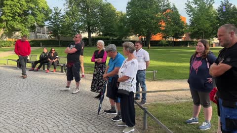 Demmin: Weitere Informationen und Abschluß der Kundgebung 09-06-2022