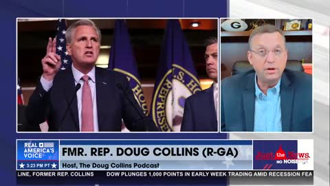 Former Rep. Doug Collins reacts to House Speaker race