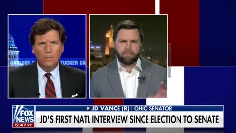 JD Vance tells Tucker- It's time for Republicans to get victories