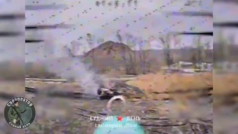 Russian FPV Targets a Ukrainian Excavator Digging Trenches Near Pokrovsk