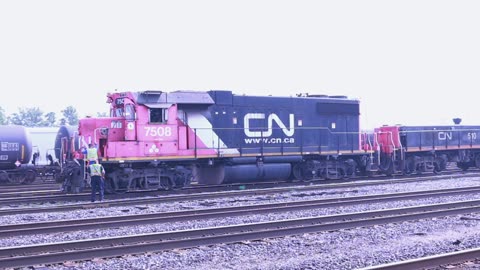 GT/CN Sarnia Yard Switching