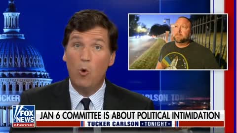 BREAKING : Alex Jones Tried To Stop Jan 6th Riot Tucker Carlson Reports