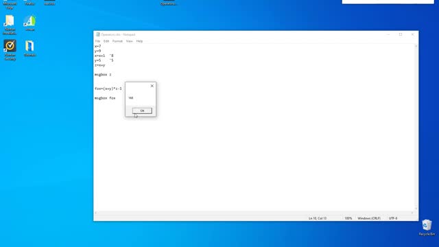 Visual Basic Scripting Tutorial 3 Math operations