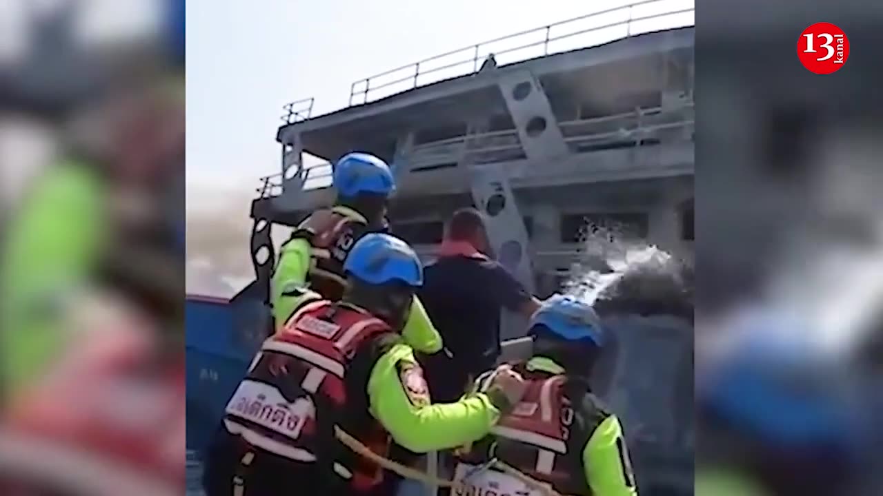 Ferry catches fire in Gulf of Thailand, all passengers rescued