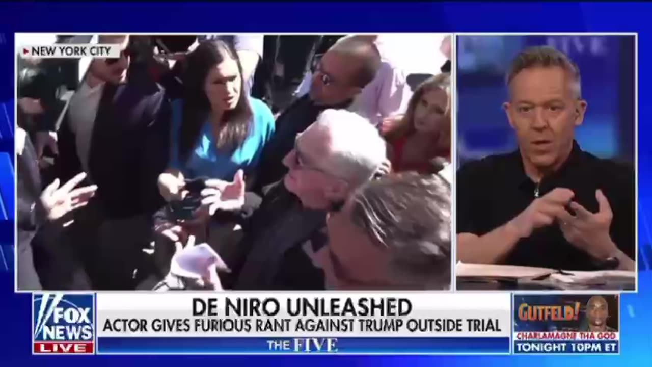 Gutfeld on Di Niro- he is an ultimate selfish self-absorbed prick