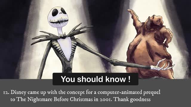 Creepy Fact About Jack Skellington