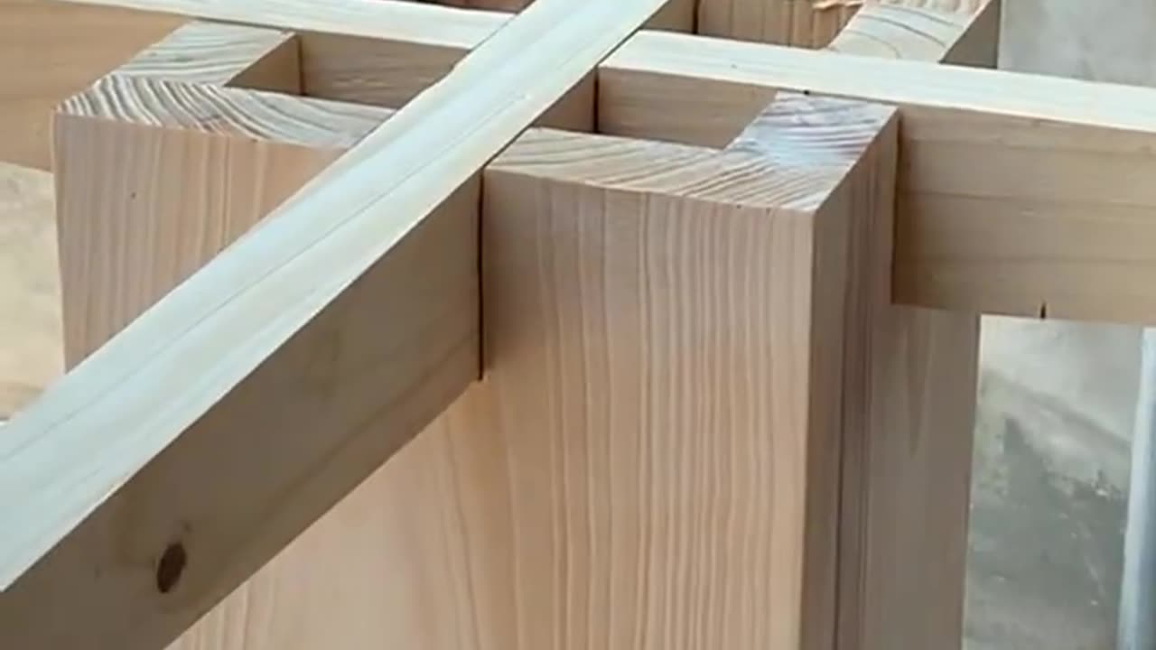 Unique curved wooden Furniture part