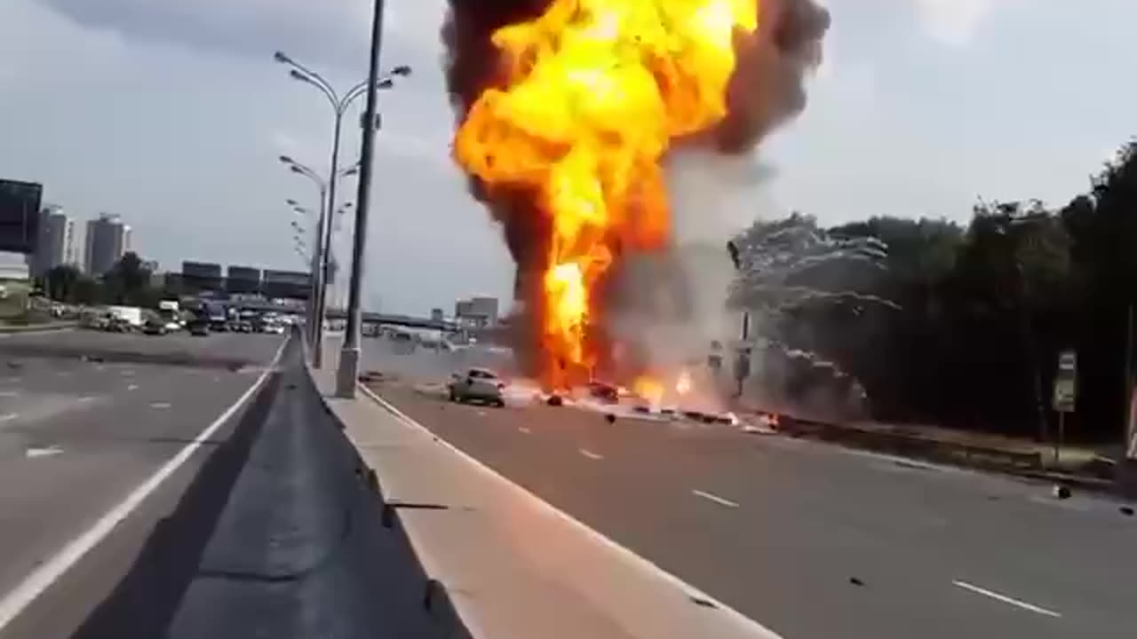 EV Batteries Explodes: Makes Gasoline Explosions Look Tame 1 MIN