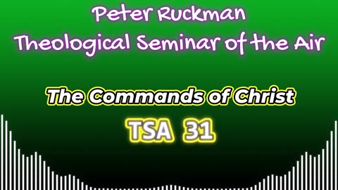 The Commands of Christ