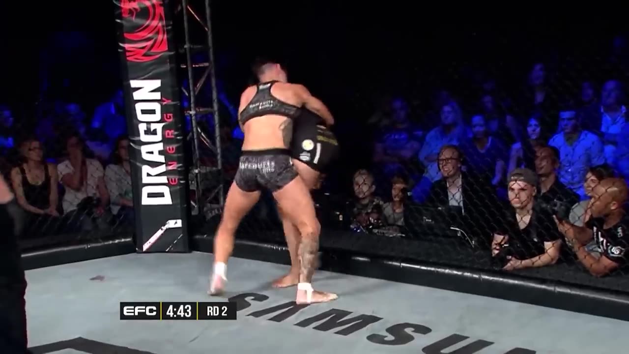 One Of The Craziest Women's MMA Fights In EFC History! Lino vs. Zouak