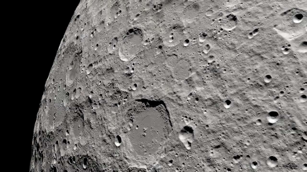 Apollo 13 Views of the Moon in 4K