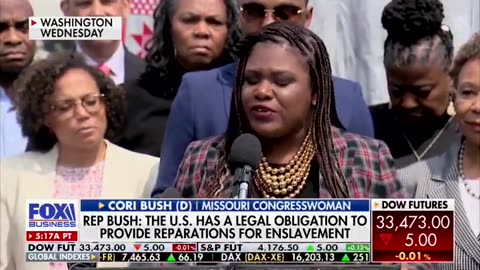 Cori Bush demands $14 Trillion in reparations