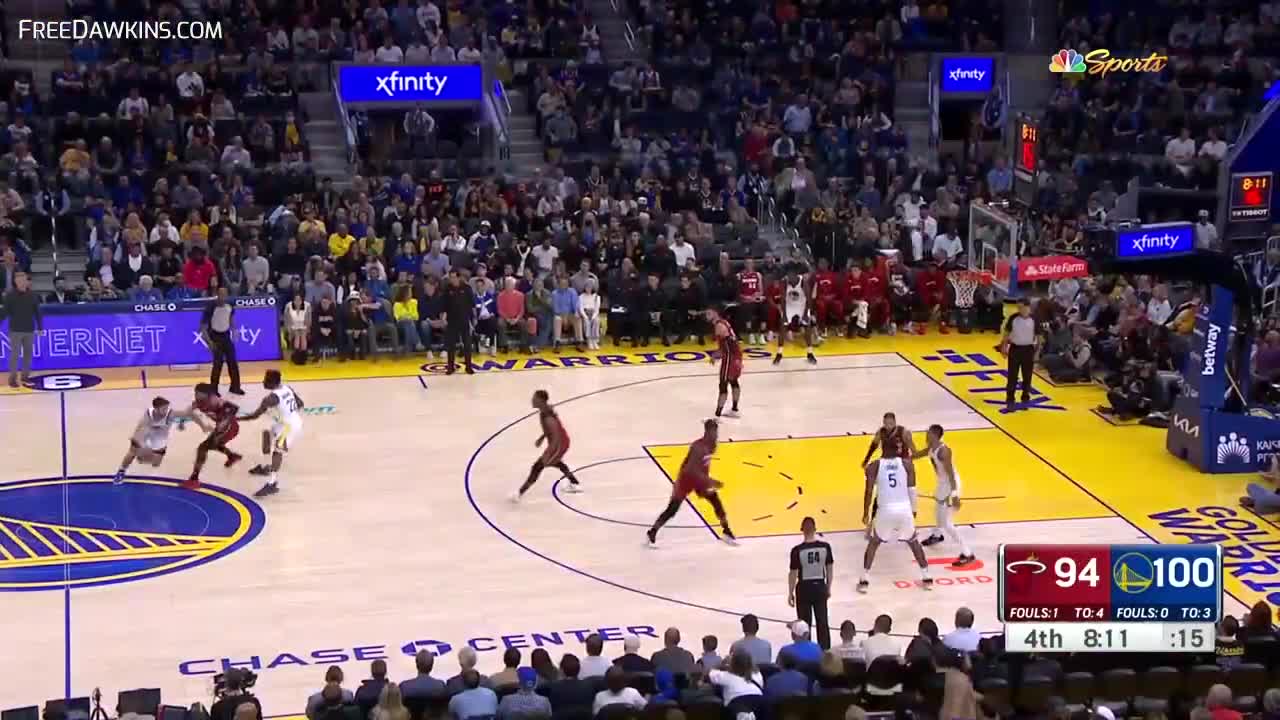 Golden State Warriors vs Miami Heat Full Game Highlights | Oct