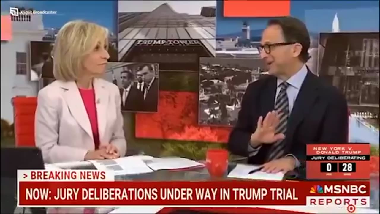 MSNBC legal analyst has orgasm on live TV while discussing Judge in Trump trial