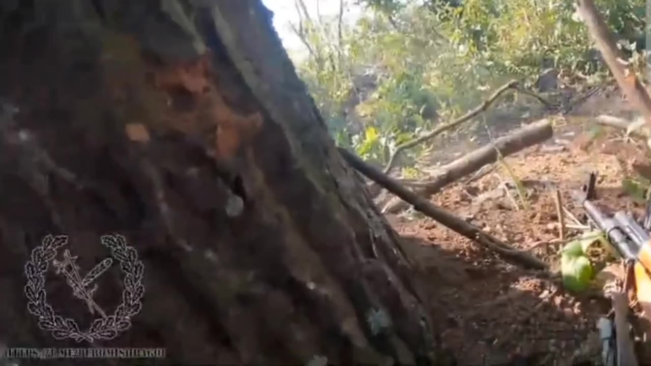 GoPro footage from killed Ukranian soldier