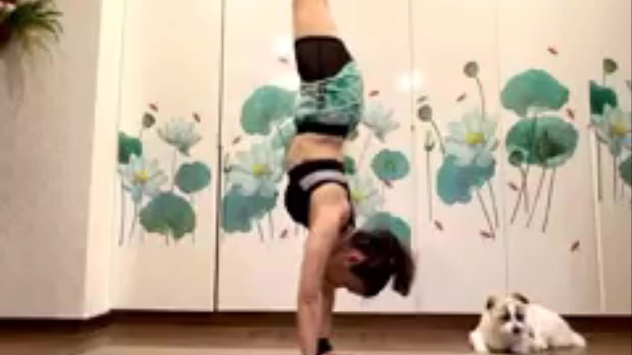 Handstanding Pose Yoga