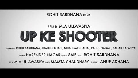 Badmash Beats UP Shooter Anthem | Rohit Sardhana | Harinder Nagar | Badmasi Song (1080p)"