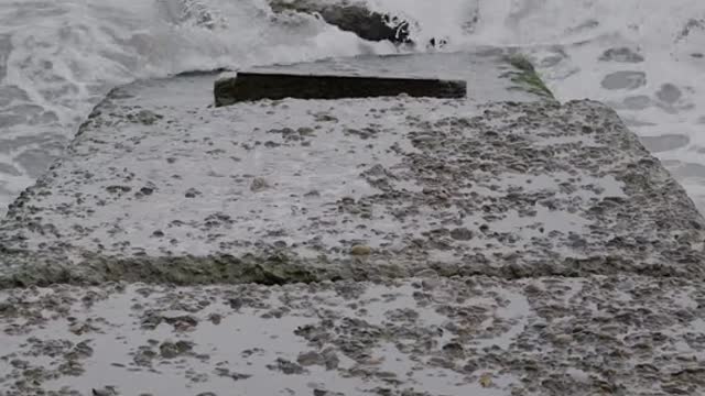 huge waves
