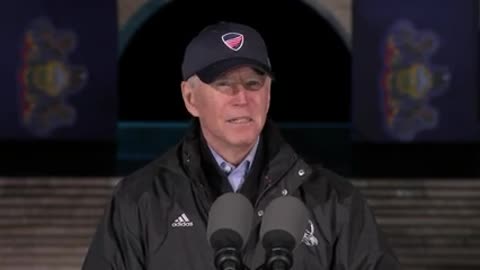 Biden delivers remarks at a drive-in event in Philadelphia